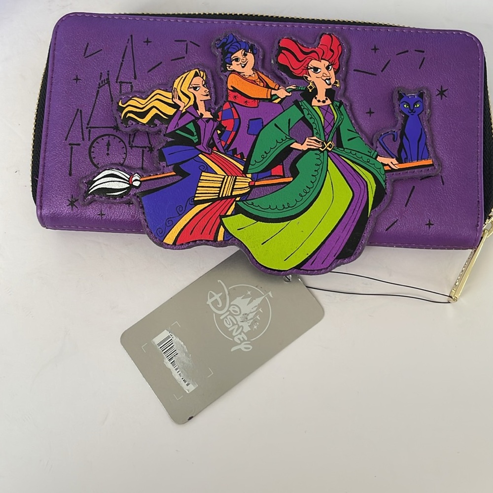 Disney Parks Purple Hocus Pocus Wallet